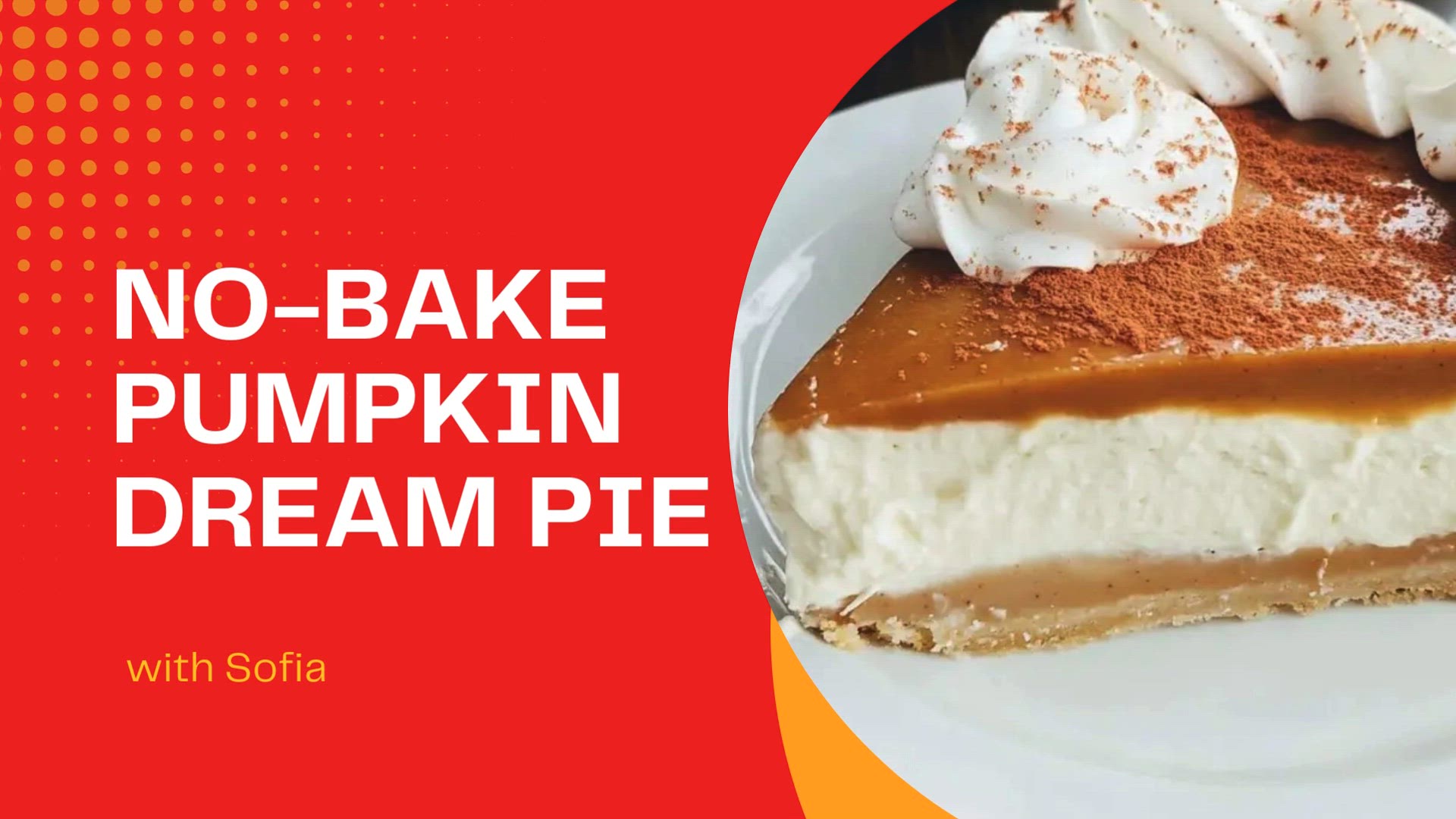 Video thumbnail for No-Bake Pumpkin Dream Pie