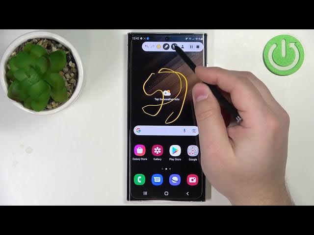 Video thumbnail for How to Screen Record on SAMSUNG Galaxy S22 Ultra - Use Screen Recorder App