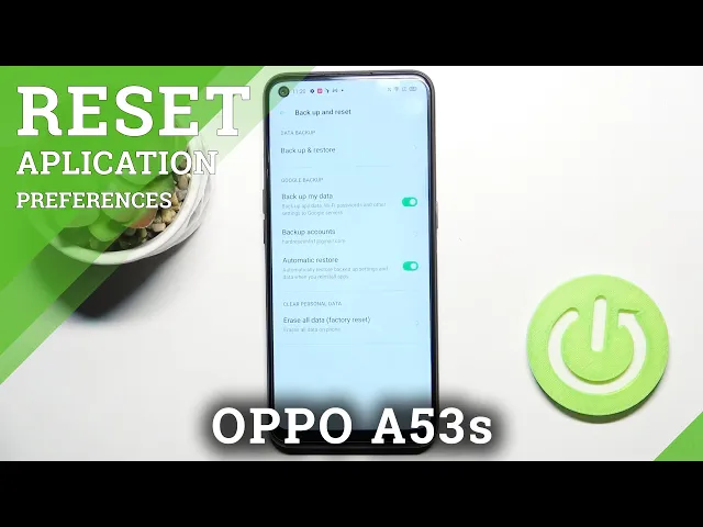 Video thumbnail for How to Reset App Preferences on OPPO A53s  - Restore App Settings