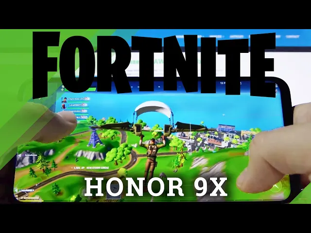 Video thumbnail for How Fortnite works on Honor 9X - Gaming Performance Checkup