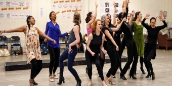 Video thumbnail for Video: In Rehearsals for Encores! LOVE LIFE with Kate Baldwin & Brian Stokes Mitchell