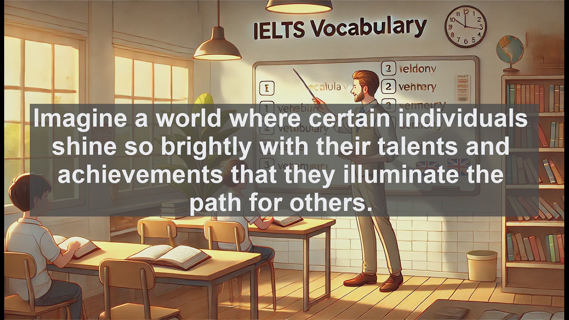 'Video thumbnail for 5000 Must Know IELTS 8.0 Vocabulary - Mastering 'Luminary': Boost Your IELTS Vocabulary'