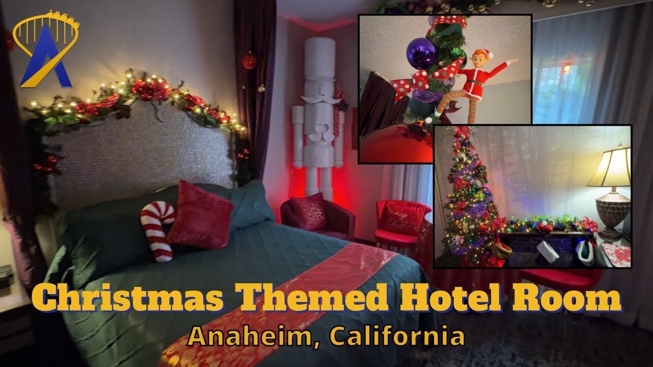 Video thumbnail for Enchanted Christmas Experience Hotel Room at Anaheim Majestic Garden Hotel - Anaheim, CA