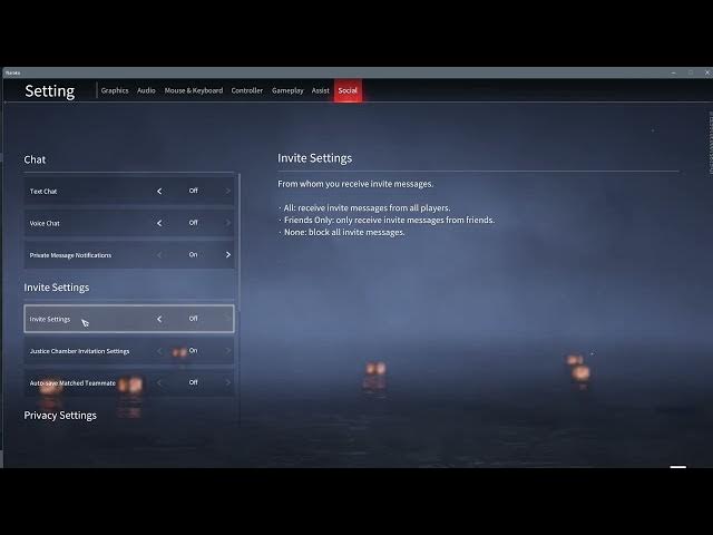 Video thumbnail for How To Manage Invitation Settings In Naraka Bladepoint