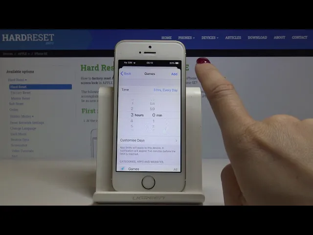 Video thumbnail for How to Activate App Limits in iPhone SE - Set Specific Time Limits