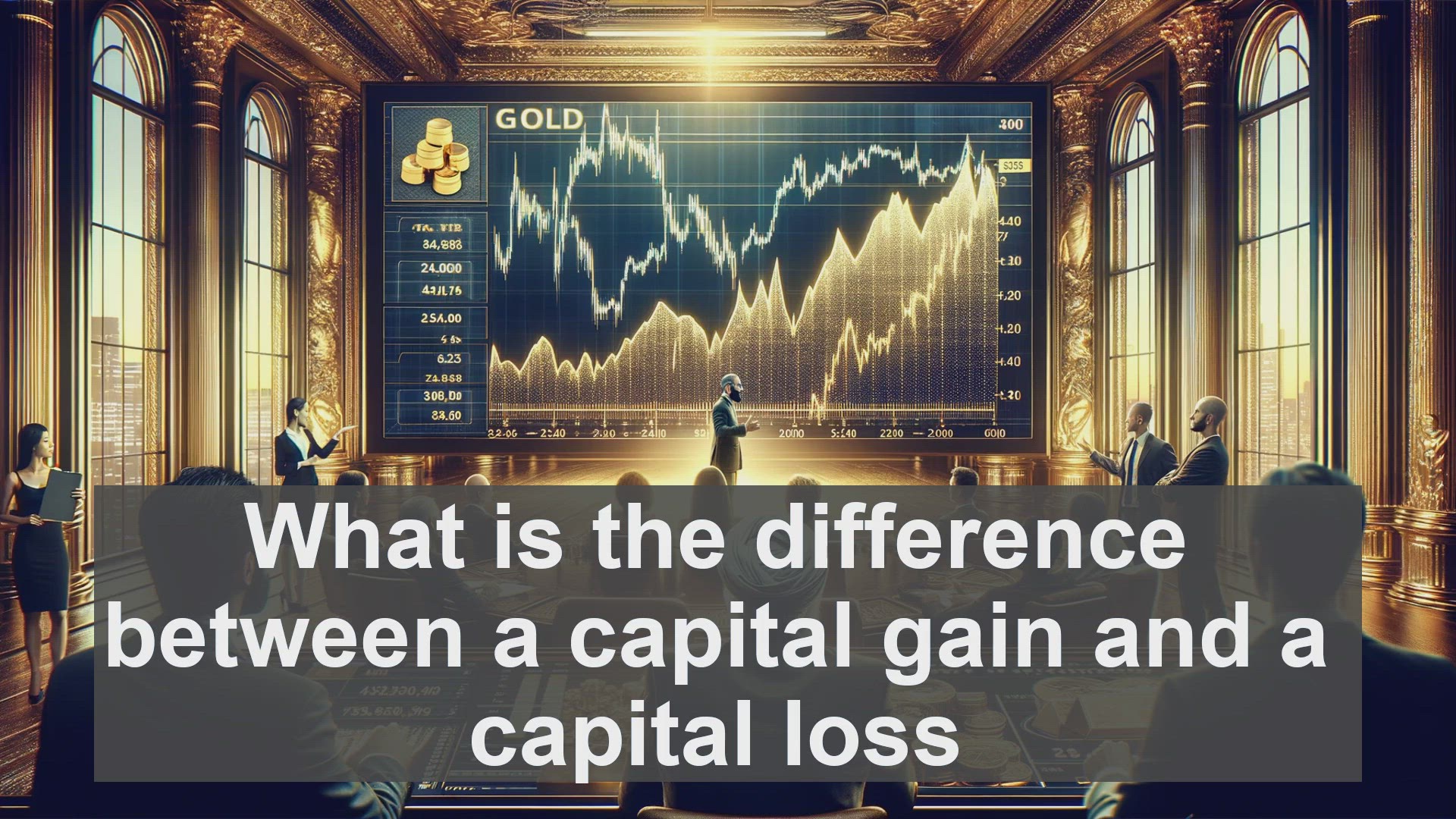 'Video thumbnail for What is the difference between a capital gain and a capital loss?'