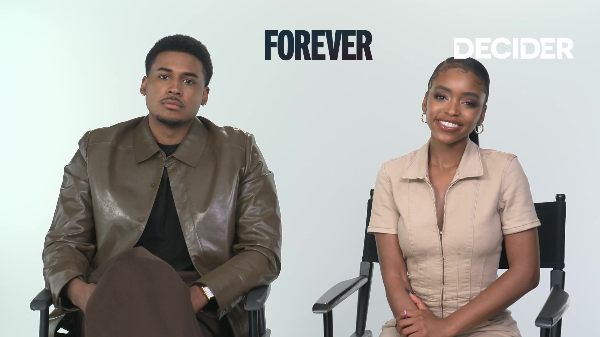Video thumbnail for Lovie Simone & Michael Cooper Jr. Share Their 'Forever' Characters' Playlists In 2025