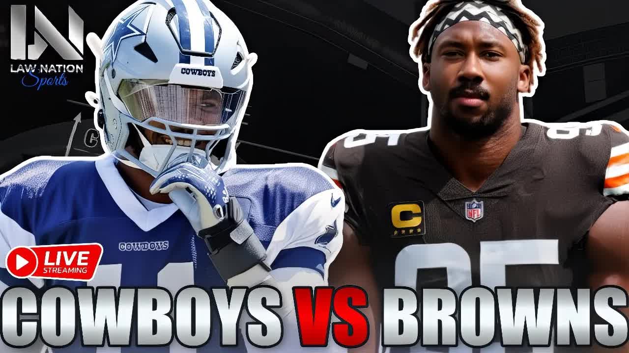 Video thumbnail for Cowboys vs. Browns: Live Reaction Post GAME | First Game Showdown