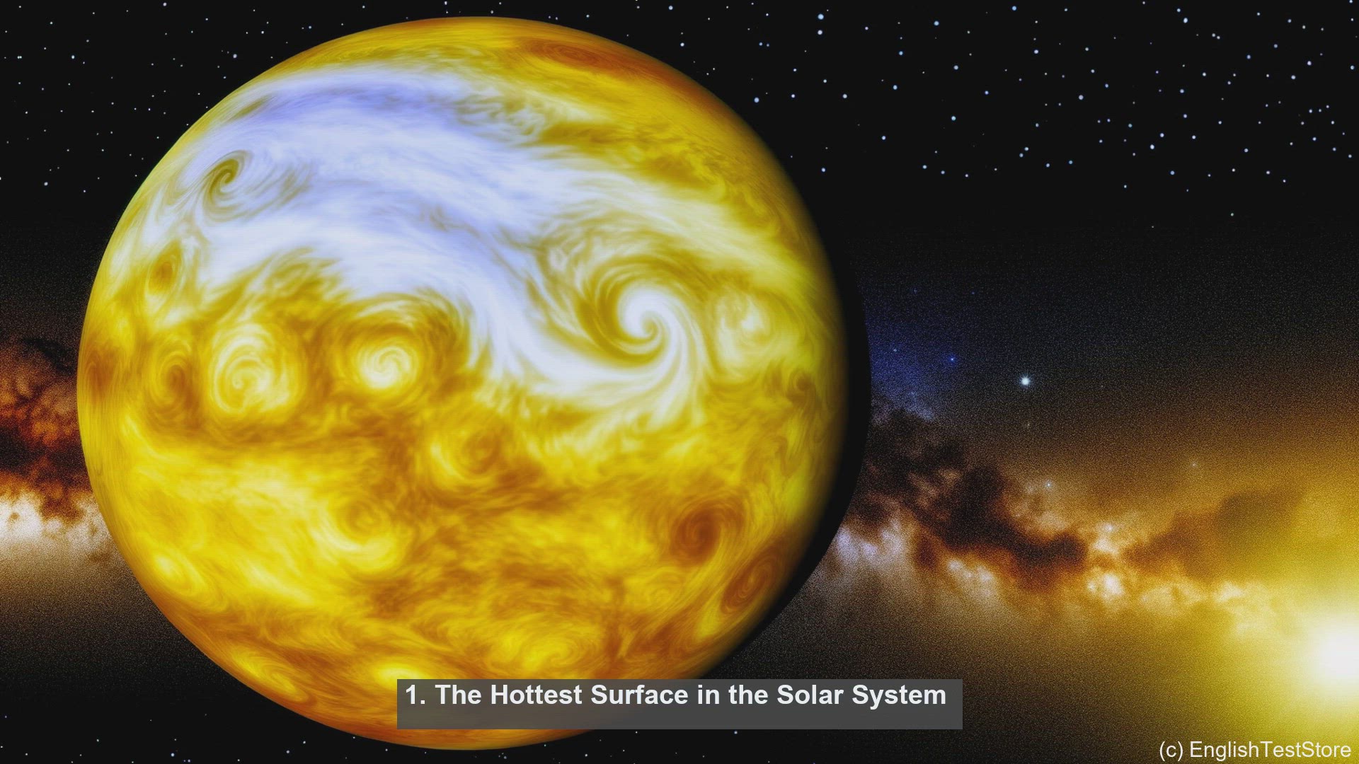 'Video thumbnail for 10 Things You Didn't Know About Venus's Extreme Temperatures'