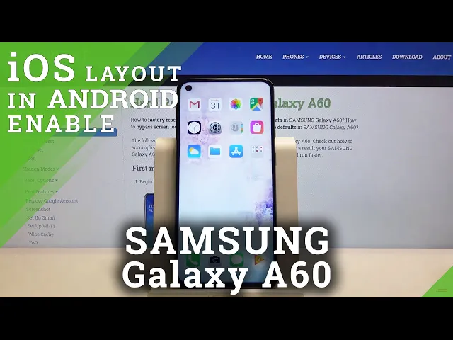 Video thumbnail for How to Get iOS Launcher on Samsung Galaxy A60 Download - Install iOS Launcher