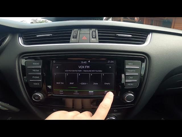 Video thumbnail for How to Enter and Manage RDS Info Function in Skoda Octavia III ( 2013 – 2020 )