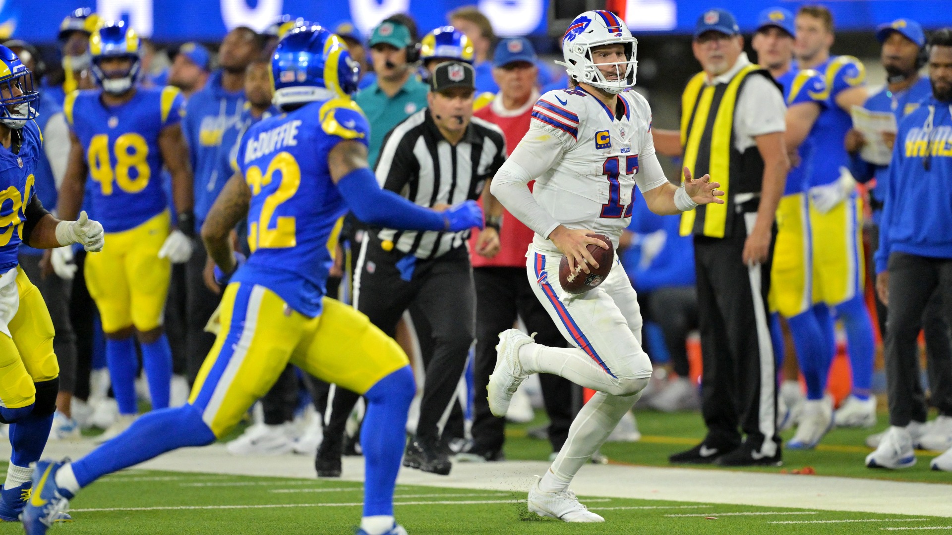 Video thumbnail for Rams vs. Bills: A Thrilling Monday Night Football Recap