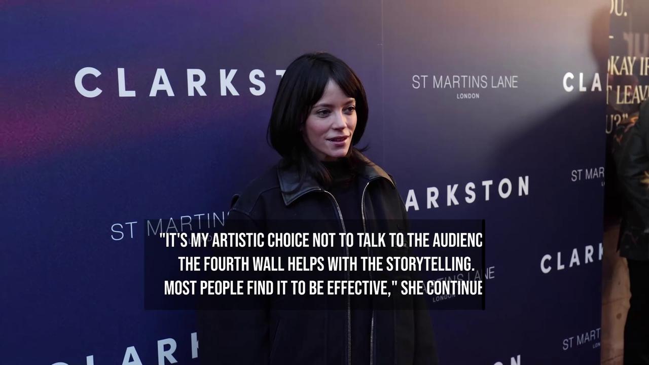 Video thumbnail for Lily Allen defends West End Girl tour amid criticism.