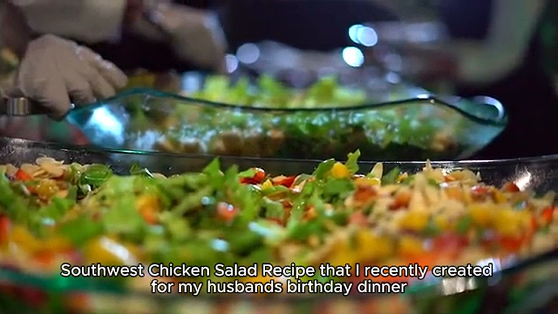 Video thumbnail for Southwest Chicken Salad Recipe