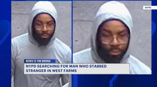 Video thumbnail for NYPD seeks public’s help identifying suspect in Prospect Avenue stabbing