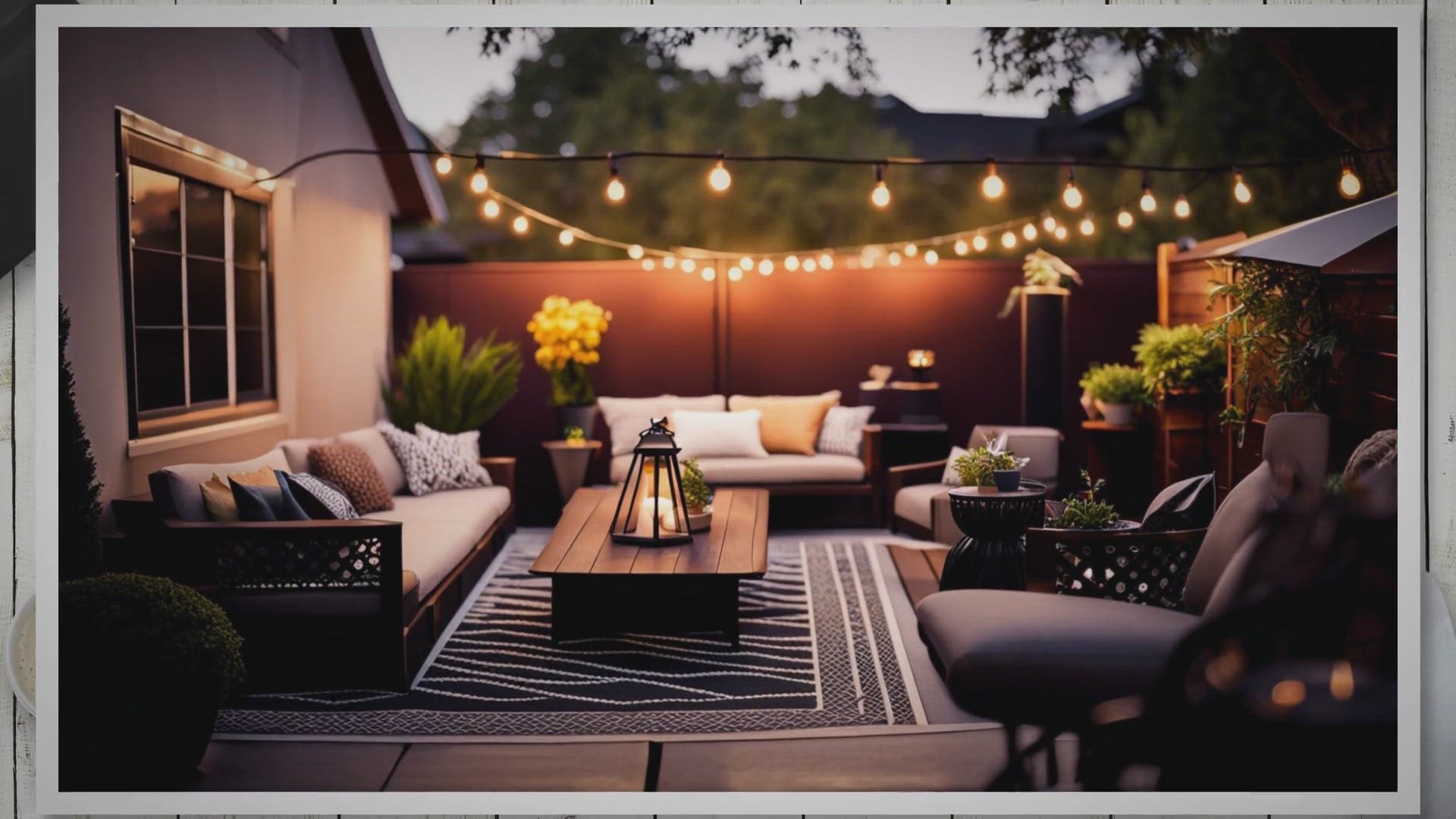 'Video thumbnail for 10 Backyard Patio Ideas for a Beautiful Outdoor Space'