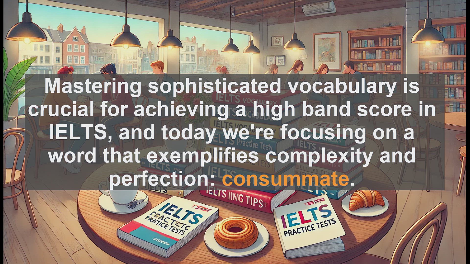 'Video thumbnail for 5000 Must Know IELTS 8.0 Vocabulary - Mastering 'Consummate': A Key Word for IELTS Success'