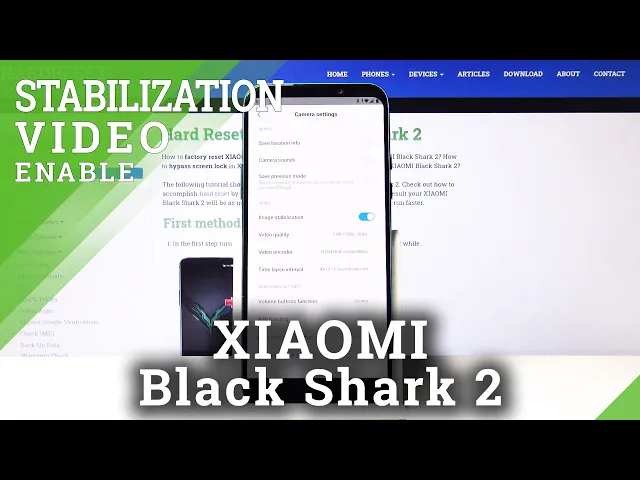 Video thumbnail for How to Stabilize Videos on Xiaomi Black Shark 2 - Image Stabilization