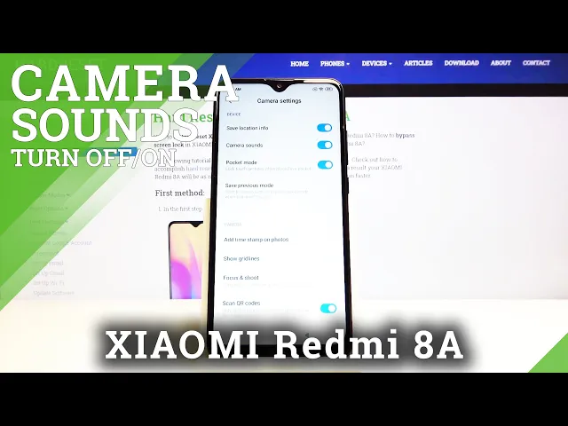 Video thumbnail for How to Find Camera Sounds Settings in Xiaomi Redmi 8A - Disable Camera Sounds