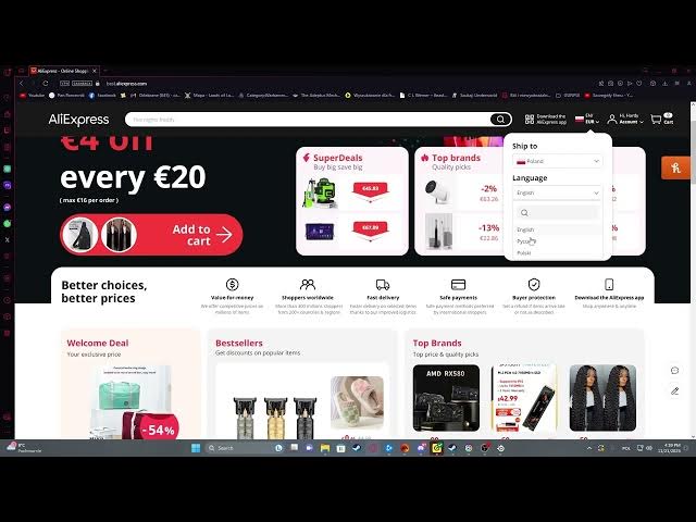 Video thumbnail for How to Change Language On AliExpress