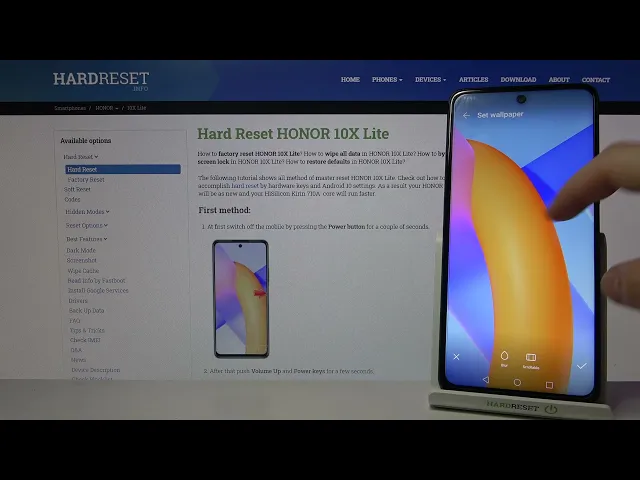 Video thumbnail for Honor 10X Lite Wallpapers Presentation