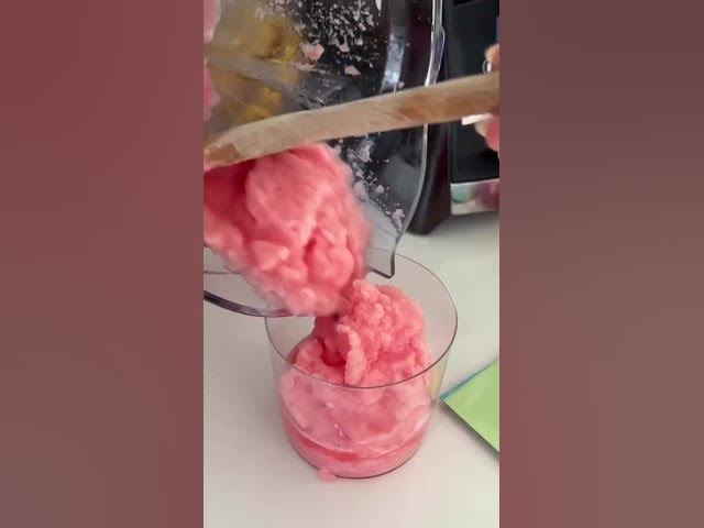 Video thumbnail for quick and easy 3 ingredients protein slushie for summer