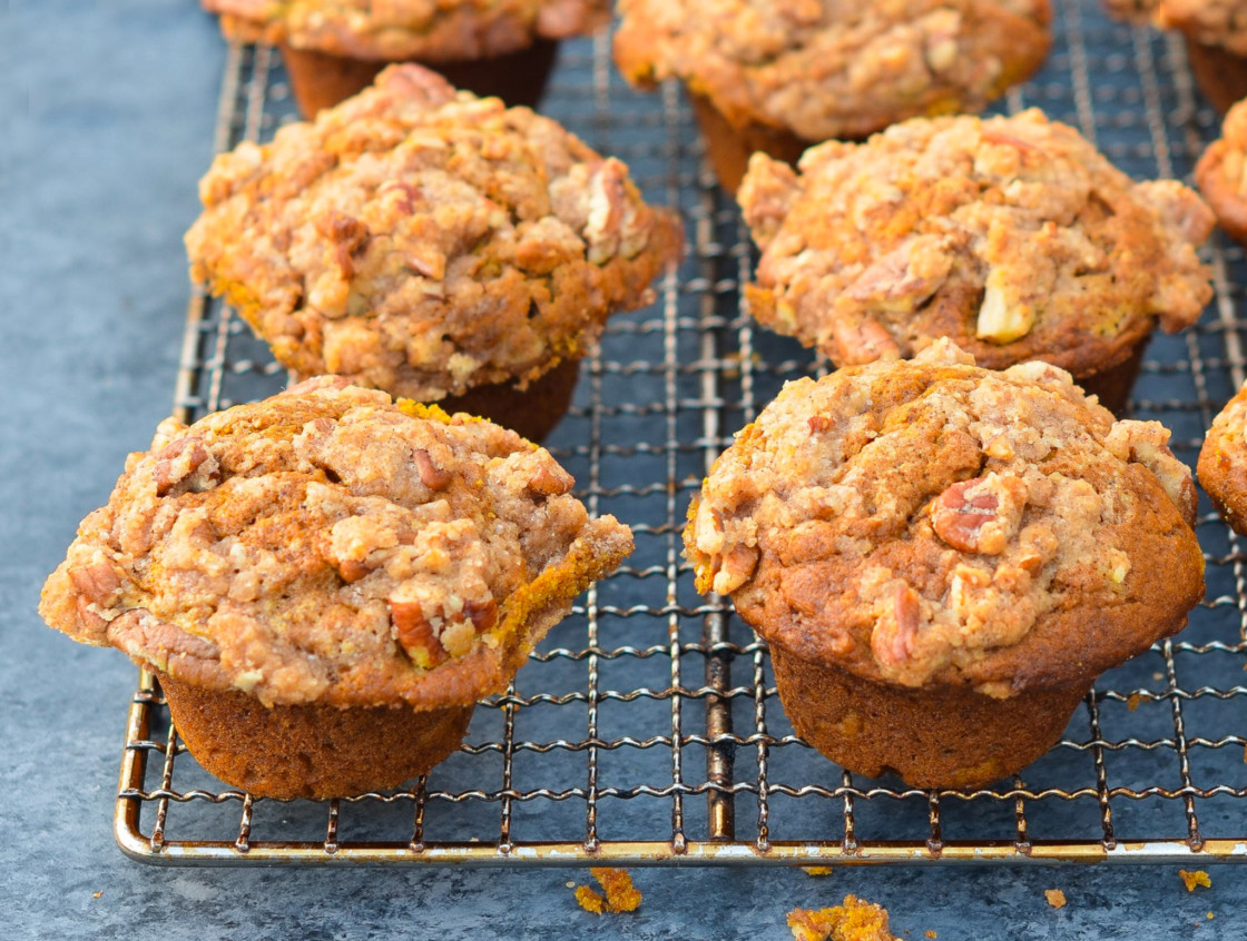 'Video thumbnail for Pumpkin muffins Recipe '