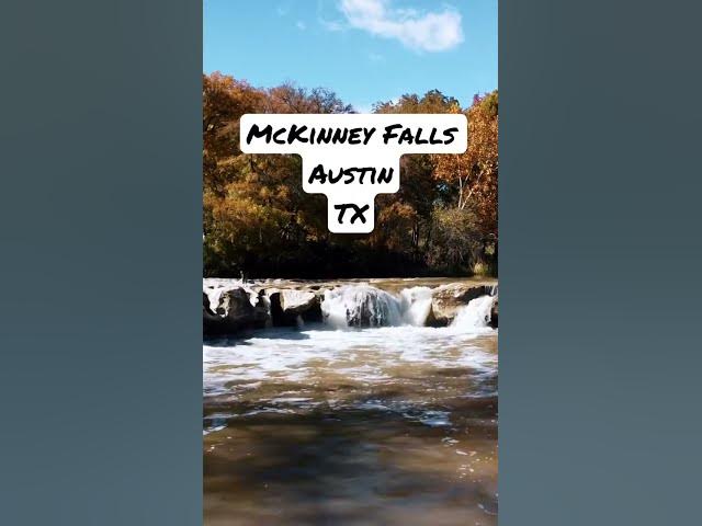 Video thumbnail for Waterfall near Austin and great vibes all around
