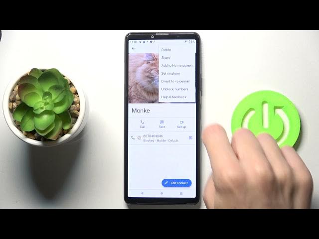 Video thumbnail for How to Block Number on SONY Xperia 10 III - Block Calls