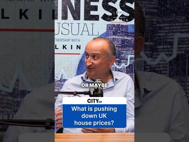Video thumbnail for What is pushing down UK house prices?