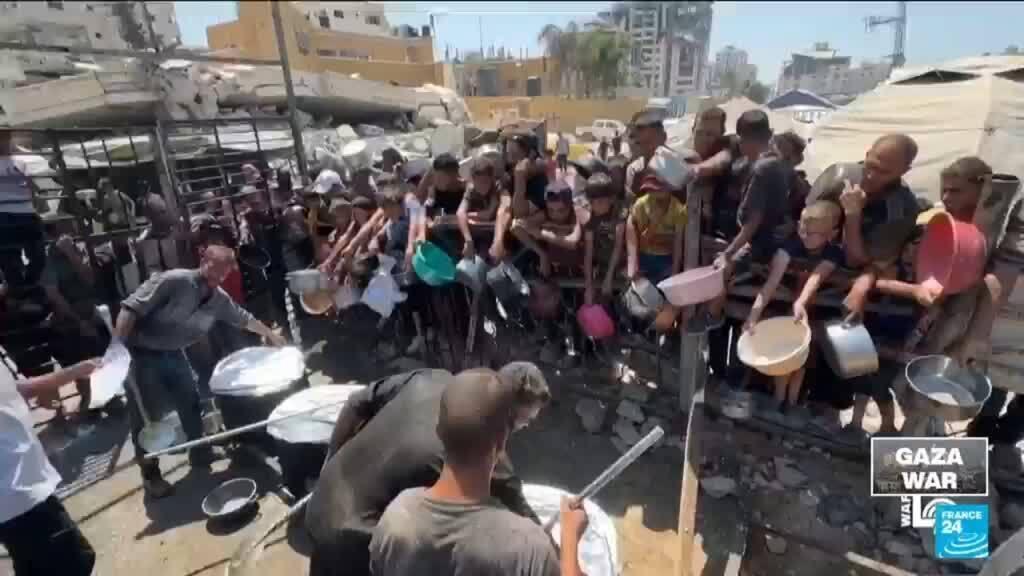 'Video thumbnail for Israeli troops have described the evacuation as inevitable as they advance towards Gaza City'