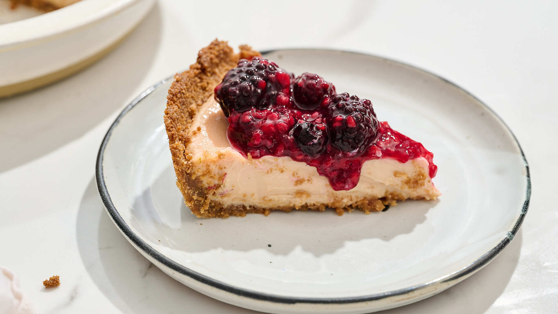 Video thumbnail for Sweet And Tart Berry Key Lime Pie Recipe