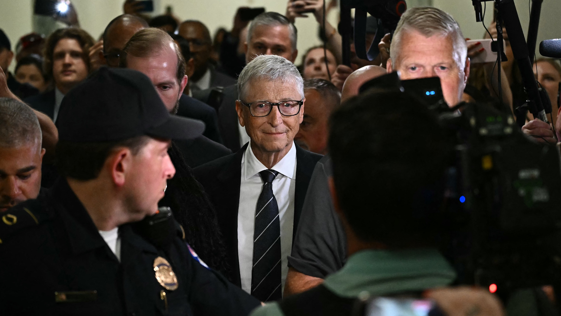 Video thumbnail for Bill Gates says Epstein may have considered blackmailing him over affairs