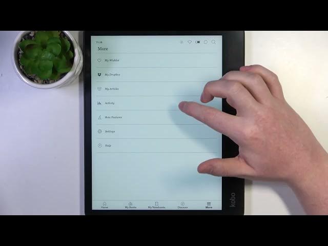 Video thumbnail for Rakuten Kobo Elipsa   How To Enable & Disable Large Print Mode