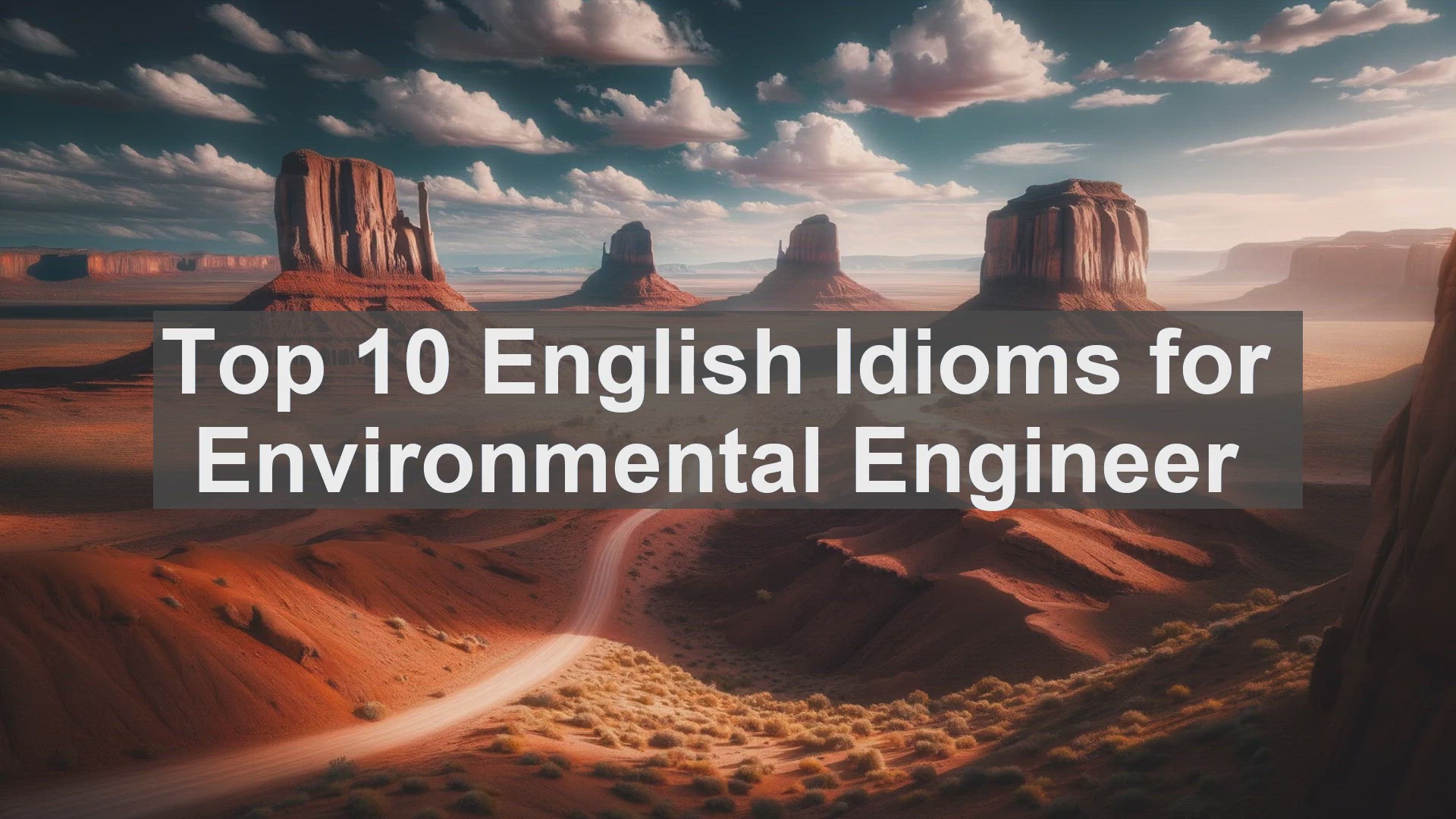 'Video thumbnail for Top 10 English Idioms for Environmental Engineer'