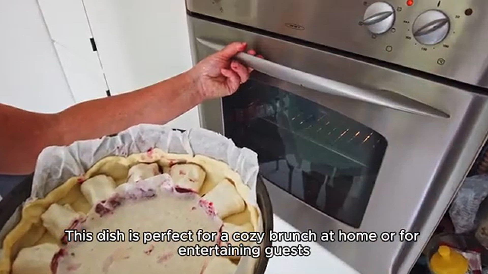 Video thumbnail for Buttermilk Blueberry Breakfast Bake