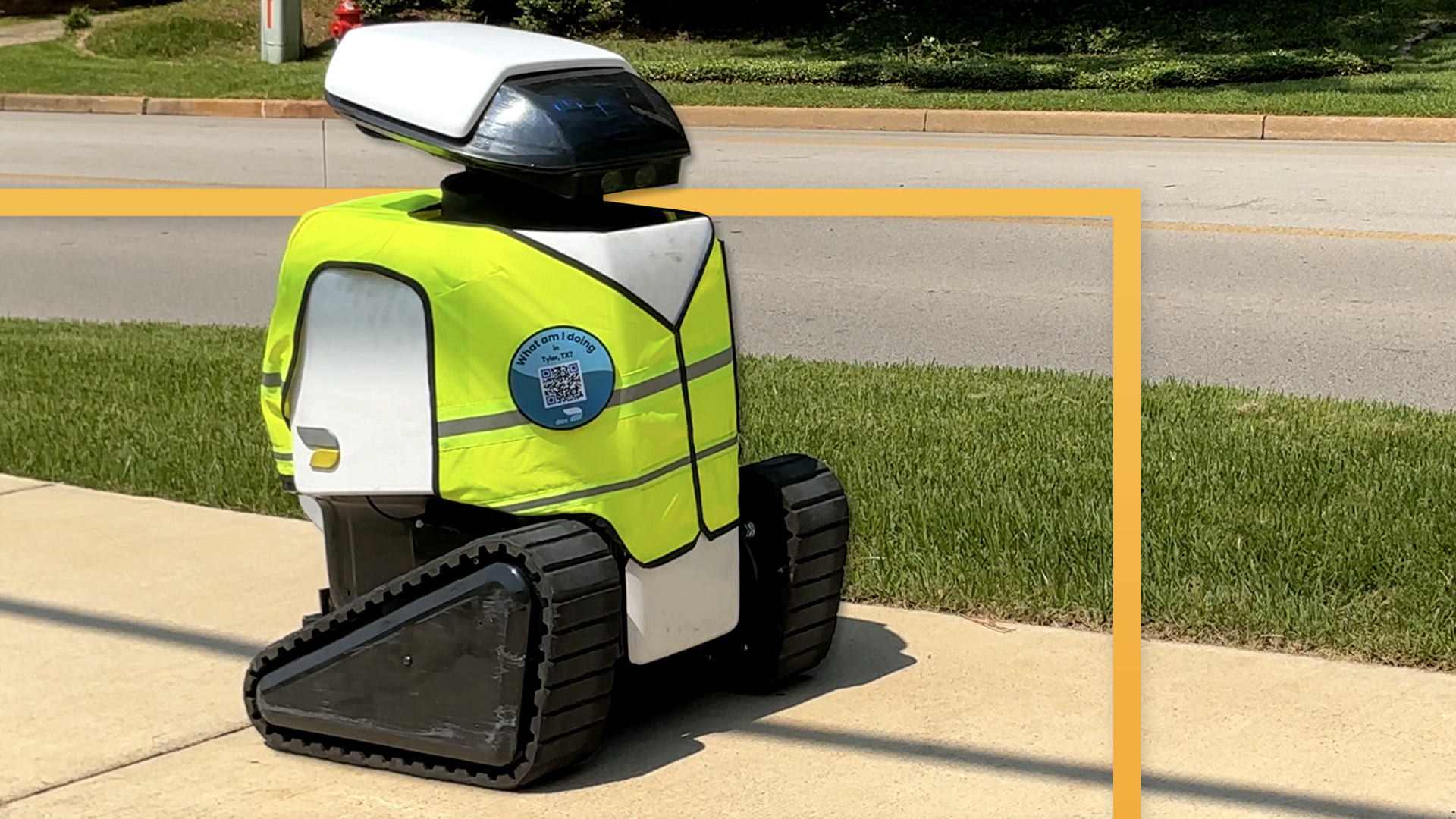 Video thumbnail for The little robot that could … fix America’s sidewalks?