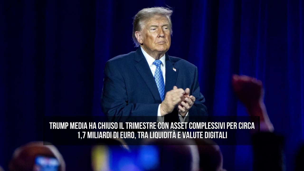 Video thumbnail for Trump Media perde 205 milioni di euro con il calo delle criptovalute.