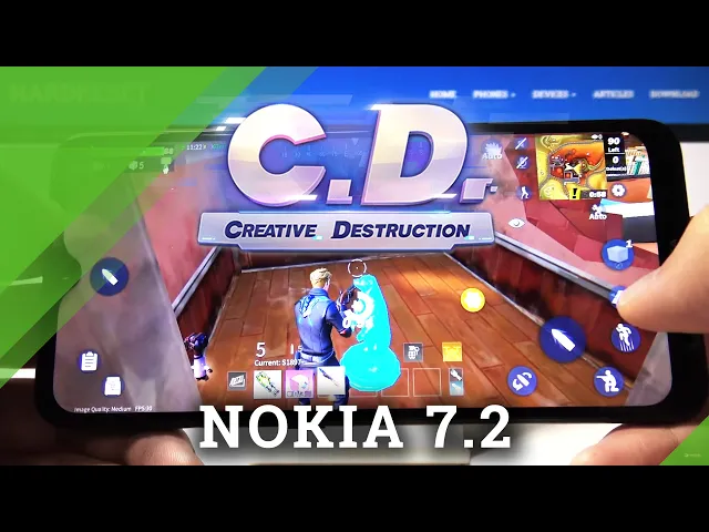 Video thumbnail for Creative Destruction on NOKIA 7.2 – Test Game Performance