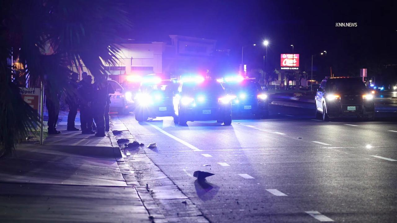 Video thumbnail for US, Bakersfield: Bakersfield Hit-and-Run Investigation After Vehicle Strikes Pedestrian.