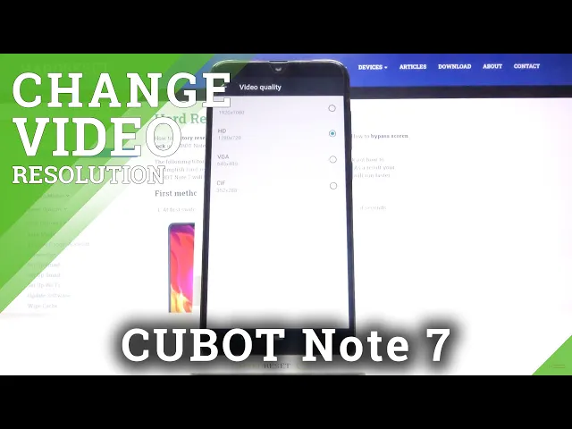 Video thumbnail for How to Change Video Quality on CUBOT Note 7 – Change Video Resolution