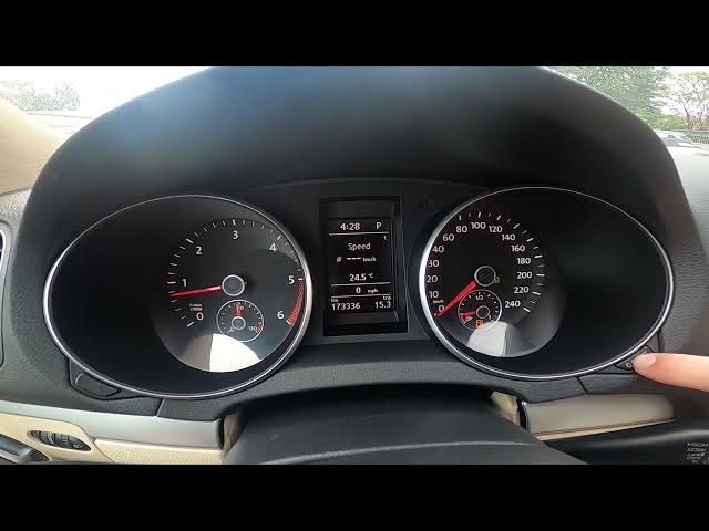 Video thumbnail for How to Reset Average Speed in Volkswagen Golf VI ( 2008 - 2016 ) | Clear Average Speed