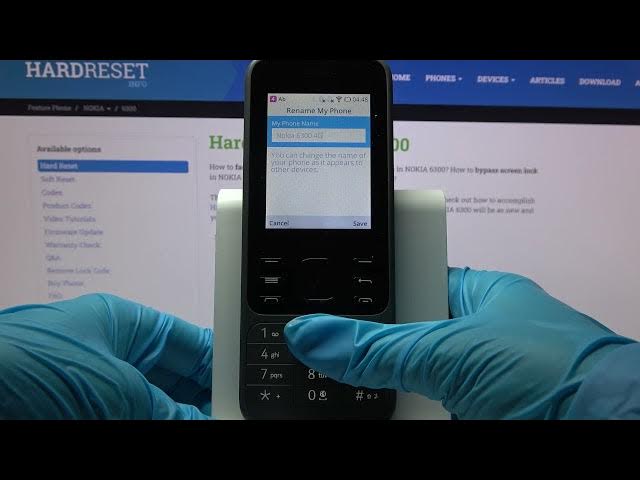 Video thumbnail for How to Change Device Name on NOKIA 6300 (2020) - Rename Device