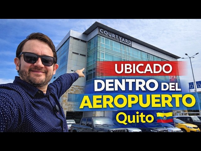 Video thumbnail for ¿Vale la pena dormir DENTRO del aeropuerto de Quito? ✈️🇪🇨 Courtyard by Marriott UIO