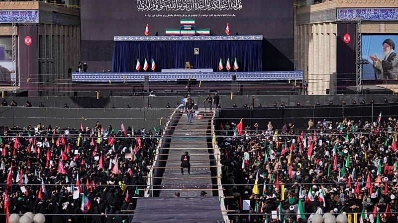 Video thumbnail for Iran begins farewell to Supreme Leader Khamenei