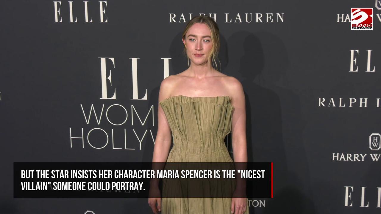 Video thumbnail for Saoirse Ronan says she is 'dead serious' about James Bond role