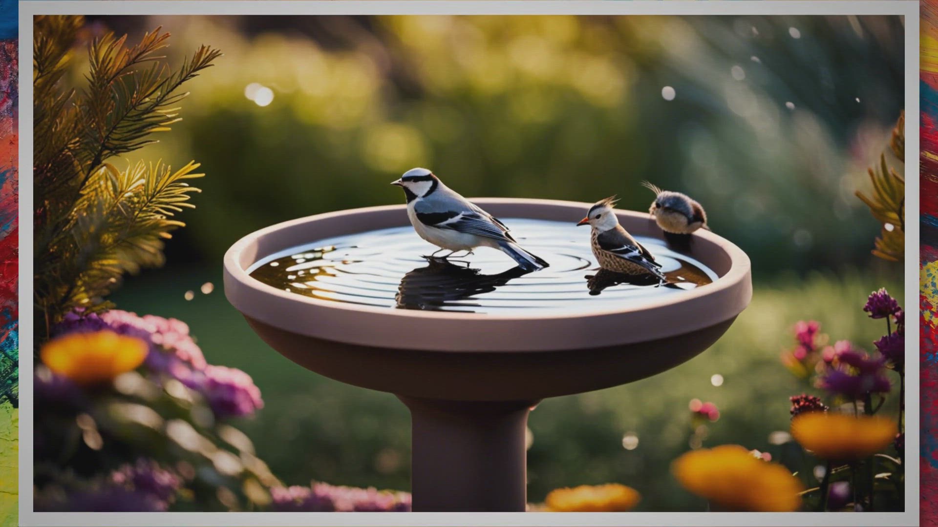 'Video thumbnail for DIY Bird Bath Ideas'