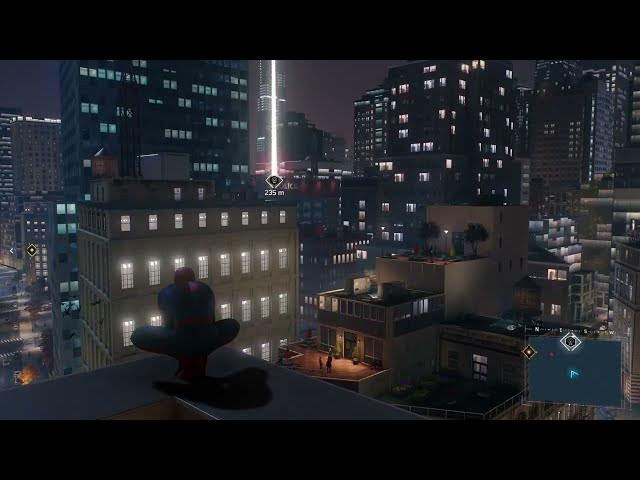 Video thumbnail for Marvel's Spider-Man (PS5 Pro) - Act 1: Financial District:  Fix 2/2 Tower | Caller vs JJJ