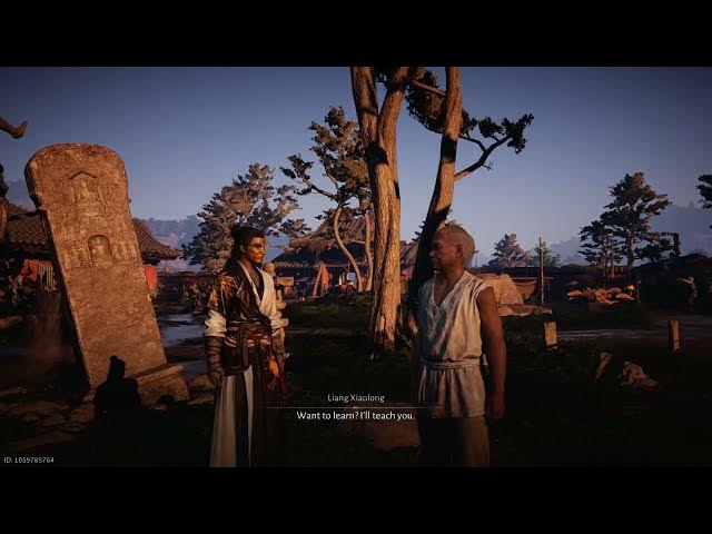 Video thumbnail for Where Winds Meet - Chapter 1 Shrine In The Wild: Skill Theft: Leaping Toad Acquired | Liang Xiolong