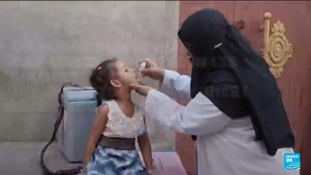 Video thumbnail for Aid funding disruptions rival pandemic in halting child vaccinations, UN says